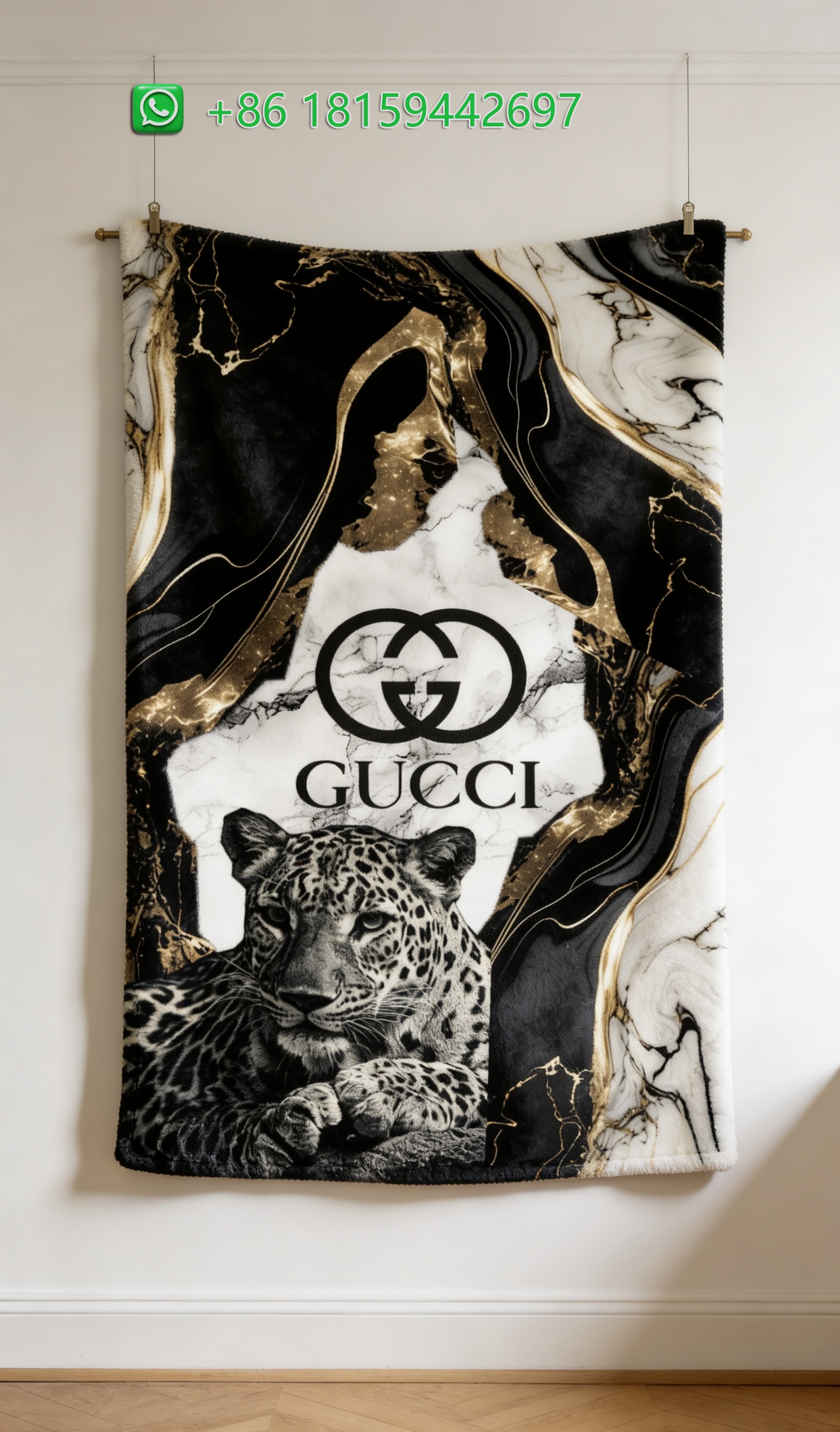 Gucci Throw Blankets